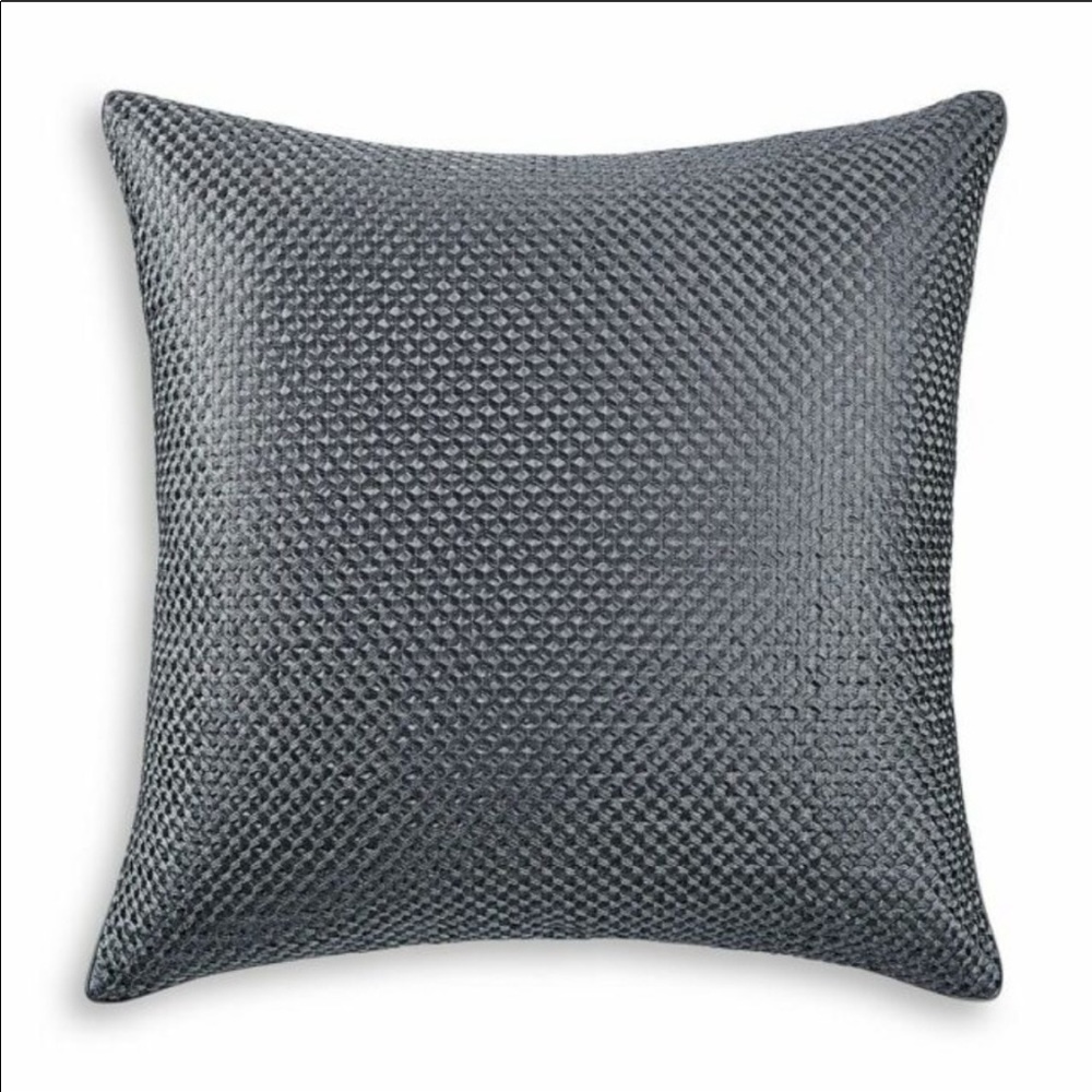 Hudson Park Woven Diamond Euro pillowsham 26x26